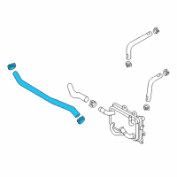 OEM 2019 Kia Optima Hose Assembly-Radaator, Lower Diagram - 25415D5501