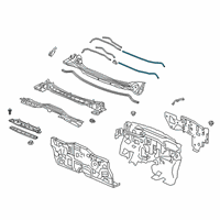 OEM 2020 Honda Clarity Tube (850) Diagram - 76897-TRT-A01