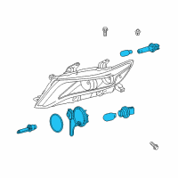 OEM Toyota Venza Composite Assembly Diagram - 81110-0T030