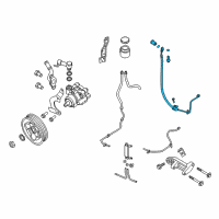 OEM 2012 Nissan NV2500 Hose & Tube Assembly-Pressure, Ps Diagram - 49720-1PE0A