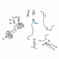 OEM 2019 Nissan NV3500 Hose Assy-Suction, Power Steering Diagram - 49717-1PE0A