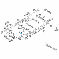 OEM 2015 Infiniti QX80 Bracket Assy-Engine Mounting Diagram - 50311-1LA0A