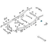 OEM 2022 Nissan Armada Bracket-Cab Body, 5TH LH Diagram - 95153-1LA0A