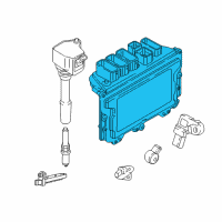 OEM 2016 BMW X1 Dme Mevd Engine Control Module Diagram - 12-14-8-489-653