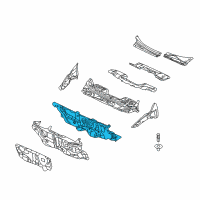 OEM Kia Sedona Panel Complete-Dash Diagram - 643004D150