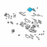 OEM BMW Z4 Evaporator Set Diagram - 64-11-6-927-616