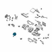 OEM 2004 BMW Z4 Blower Unit Diagram - 64-11-6-927-598