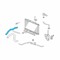 OEM 2014 Honda Crosstour Hose, Water (Upper) Diagram - 19501-R53-A00