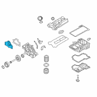 OEM BMW 750Li Cover Diagram - 11-12-7-608-405