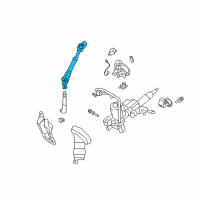 OEM Toyota Corolla Intermed Shaft Diagram - 45260-12620