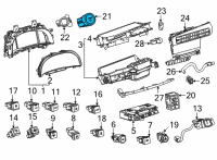 OEM Toyota Mirai Power Switch Diagram - 89611-30142