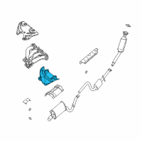 OEM 2002 Chrysler Sebring Shield-Exhaust Manifold Diagram - 4792541AB