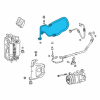 OEM 2021 BMW Z4 SUCTION PIPE EVAPORATOR-COMP Diagram - 64-53-9-398-902