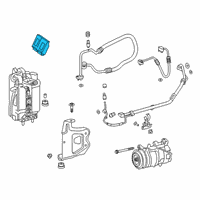 OEM 2020 BMW X6 CONTROL UNIT AIR CONDITIONIN Diagram - 64-11-5-A13-473