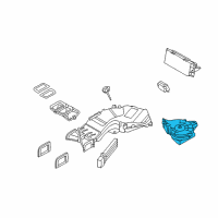 OEM 2008 BMW X5 Blower Motor, 3Rd Seat Row Diagram - 67-63-9-118-074