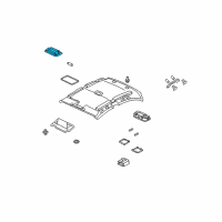 OEM 2007 Honda Civic Base (Grayge) Diagram - 34252-SNA-003ZD