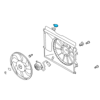 OEM 2014 Kia Soul Cap-Radiator Reservoir Diagram - 25441B2000