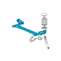 OEM Chevrolet HHR Axle Beam Diagram - 22728811