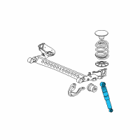 OEM 2011 Chevrolet HHR Shock Diagram - 15806888