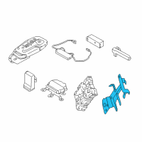 OEM 2016 Lincoln MKX Control Module Diagram - GU5Z-15604-E