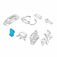 OEM Lincoln MKX Module Diagram - FG9Z-3G530-E