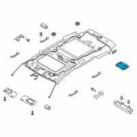 OEM 2022 Kia Telluride Interior Lights Diagram - 92620S9000