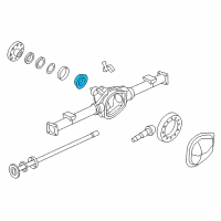 OEM 2001 Ford F-350 Super Duty Outer Bearing Diagram - F81Z-4621-BA