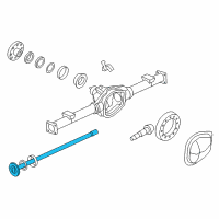 OEM 2009 Ford F-250 Super Duty Axle Shafts Diagram - 8C3Z-4234-C