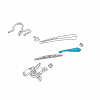 OEM Cadillac SRX Rear Arm Diagram - 22755246