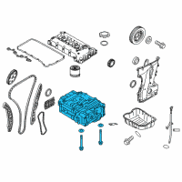 OEM Kia Forte Koup Oil Pump Repair Kit Diagram - 2131025210