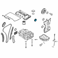 OEM Hyundai Sprocket-Crankshaft Bsm, 27T Diagram - 23121-25050