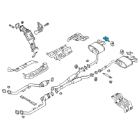 OEM 2020 Kia Stinger Support Assembly-Hanger Diagram - 28785J5115