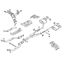 OEM Kia Stud Diagram - 285152A100