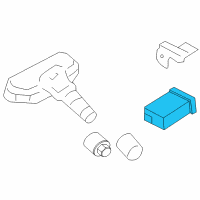 OEM Hyundai Tucson Tpms Module Assembly Diagram - 95800-2S000