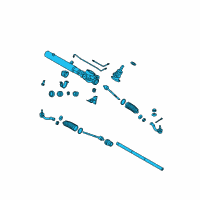 OEM 2012 Hyundai Genesis Gear & Linkage Assembly-Power Steering Diagram - 57700-3M780