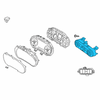 OEM 2020 Kia Soul Control Assembly-Heater Diagram - 97250K0350WK