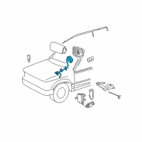 OEM 2005 Mercury Mariner Clock Spring Diagram - 5L8Z-14A664-AB