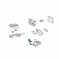 OEM Lexus GS460 Tube, Cylinder Diagram - 44255-30120