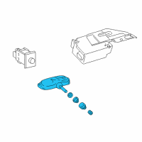 OEM 2017 Toyota Camry Sensor Diagram - 42607-06030