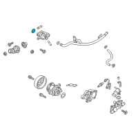 OEM 2019 Hyundai Elantra O-Ring Diagram - 25634-04000