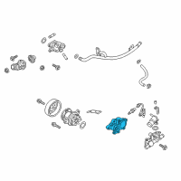 OEM 2019 Hyundai Elantra Housing Assembly-THERMOSTAT Diagram - 25620-03800