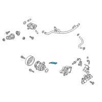 OEM 2018 Hyundai Elantra Gasket-Liquid Engine Diagram - 21451-33T01