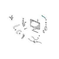 OEM 2012 Acura TSX Tube, Reserve Tank Diagram - 19104-RL2-G00