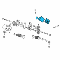 OEM Cadillac Motor Diagram - 84767410