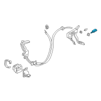 OEM Cadillac Eldorado Release Switch Diagram - 12450036