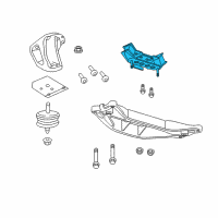 OEM Chevrolet SS Mount Asm-Trans Diagram - 92237122