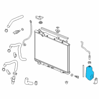 OEM 2017 Honda Ridgeline Tank, Reserve Diagram - 19101-5J6-A00