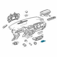 OEM 2018 Chevrolet Malibu Courtesy Lamp Diagram - 13507651