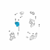 OEM 2007 Ford Fusion Mount Bracket Diagram - 9E5Z-6061-A