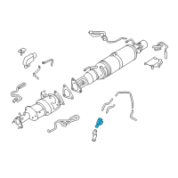 OEM 2017 Nissan Titan XD Solenoid Valve-Turbo Control Diagram - 14956-EZ40A
